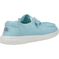 HEYDUDE Wendy Canvas 100% Baumwolle Damen Türkis Loafers