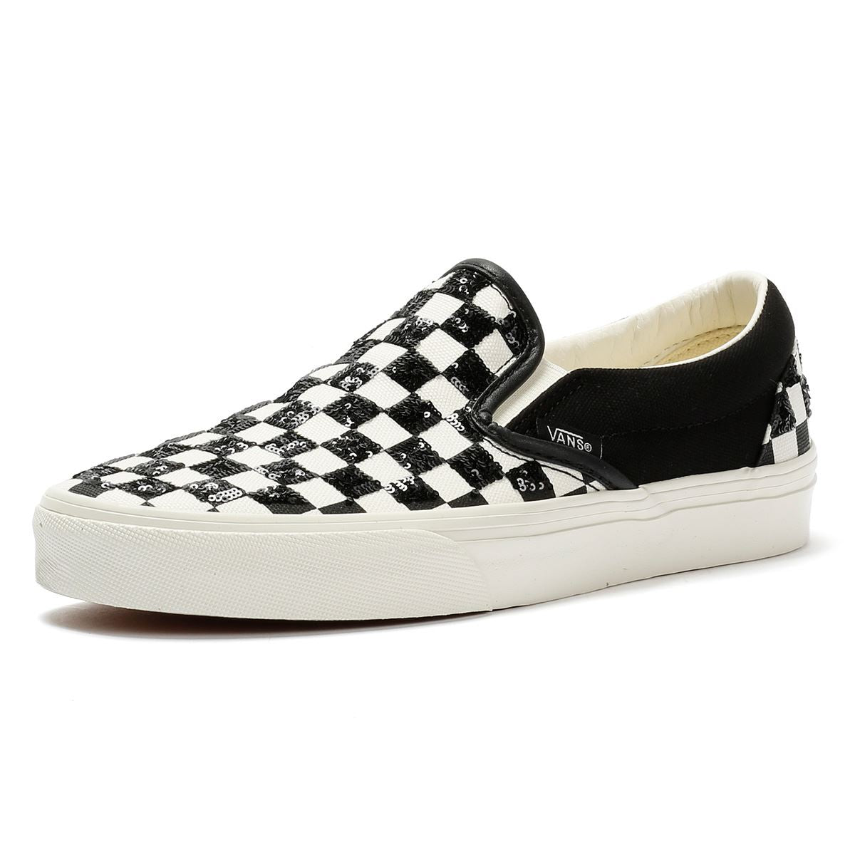 Vans Classic Slip-On Canvas Schwarze Turnschuhe