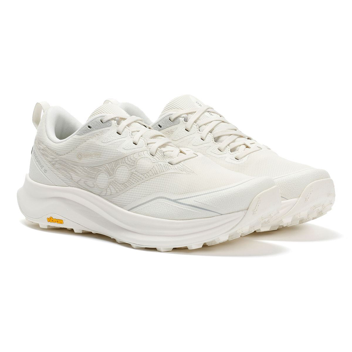 Saucony Peregrine 16 GTX Herren Weiße Sneaker