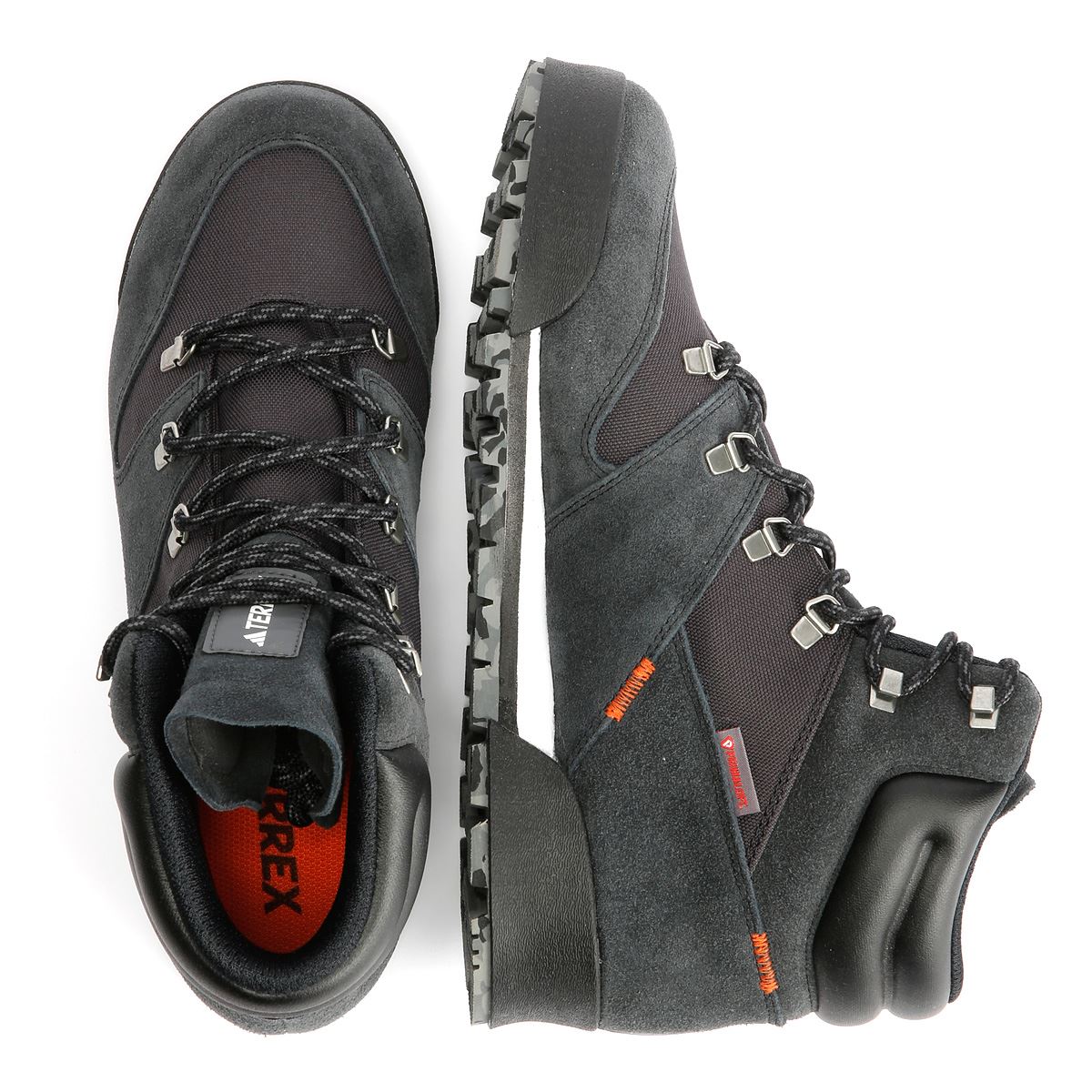 Adidas Terrex Snowpitch COLD.RDY Wildleder Herren Schwarze Stiefel