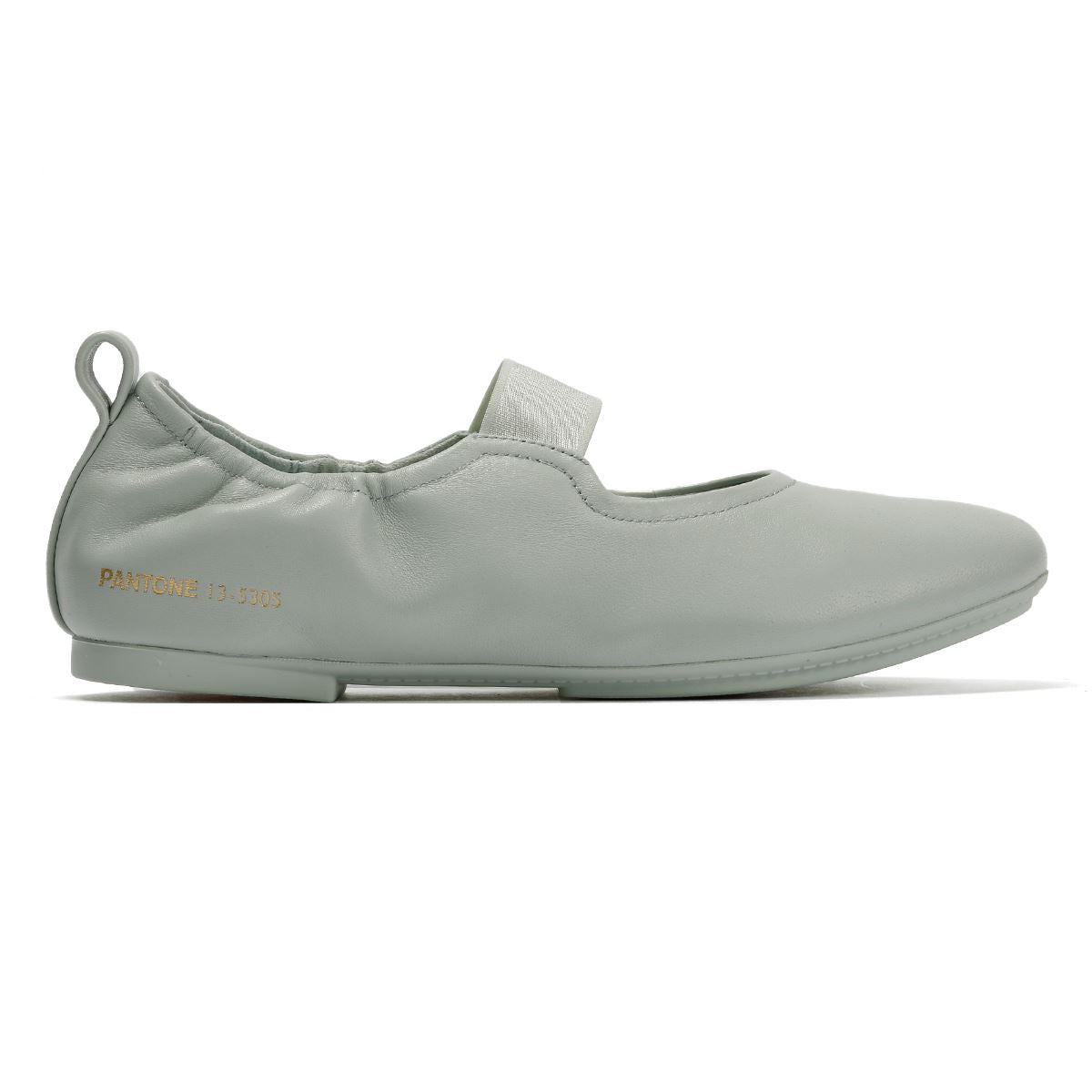 FitFlop X Pantone Delicato Mary Jane Leder Damen Grüne Schuhe