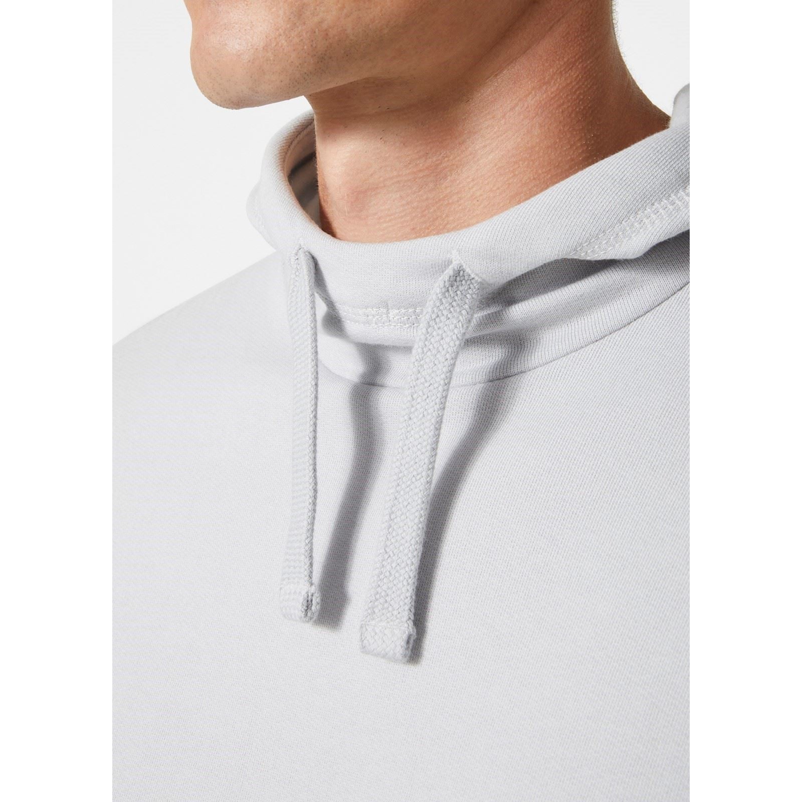 Helly Hansen Workwear Classic Baumwoll Herren Graues Kapuzensweatshirt