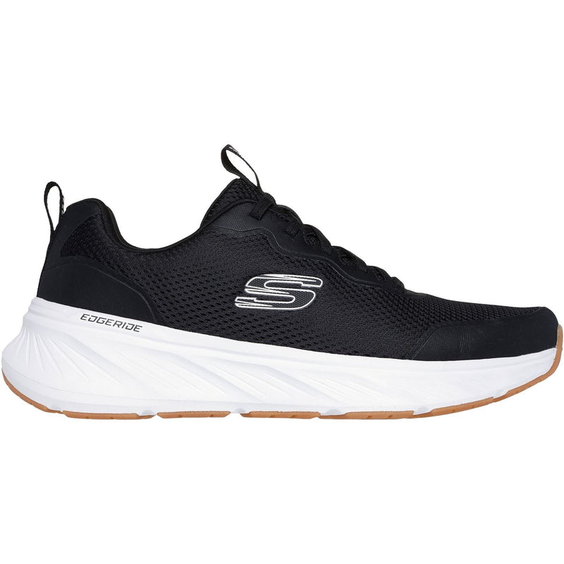 Skechers Edgeride Rekze Textile Herrenschuhe Schwarz/Weiß