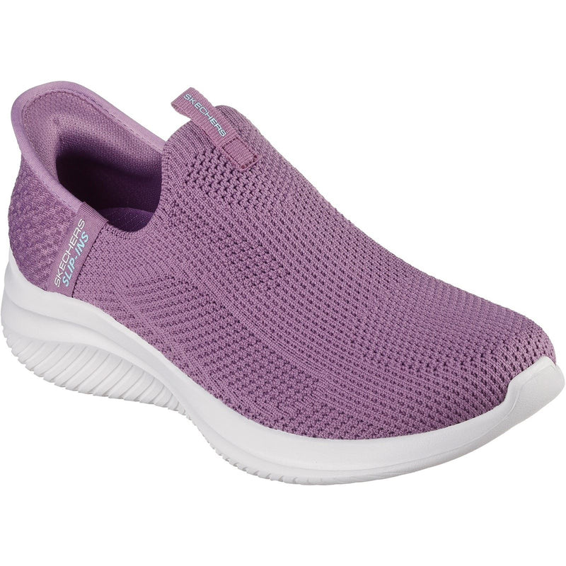 Skechers Ultra Flex 3.0 Easy Win Textile Damensneaker In Lila