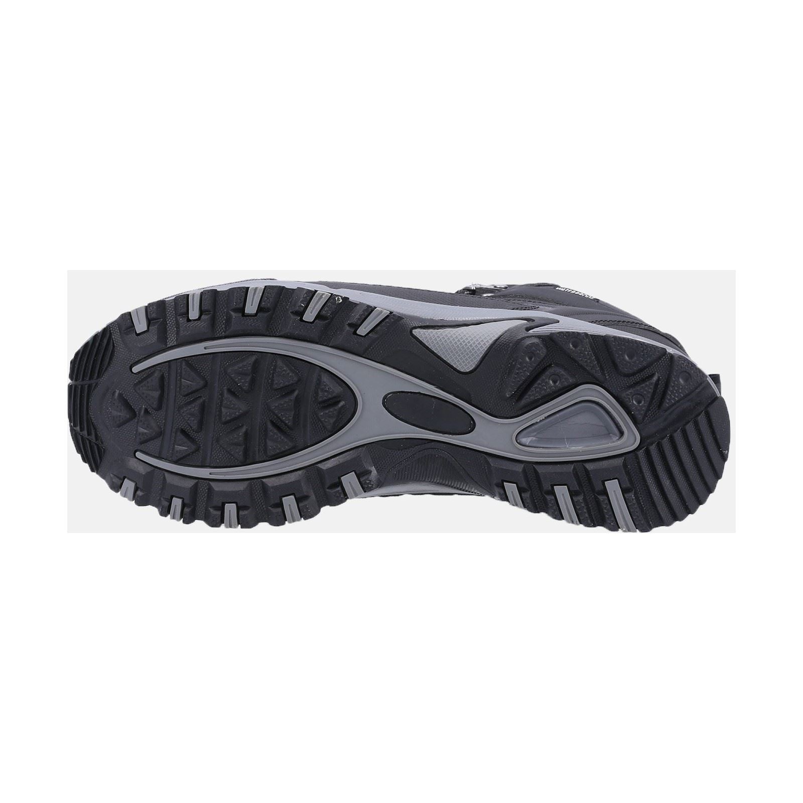 Cotswold Abbeydale Mid Herren-Wanderstiefel In Schwarz/Grau