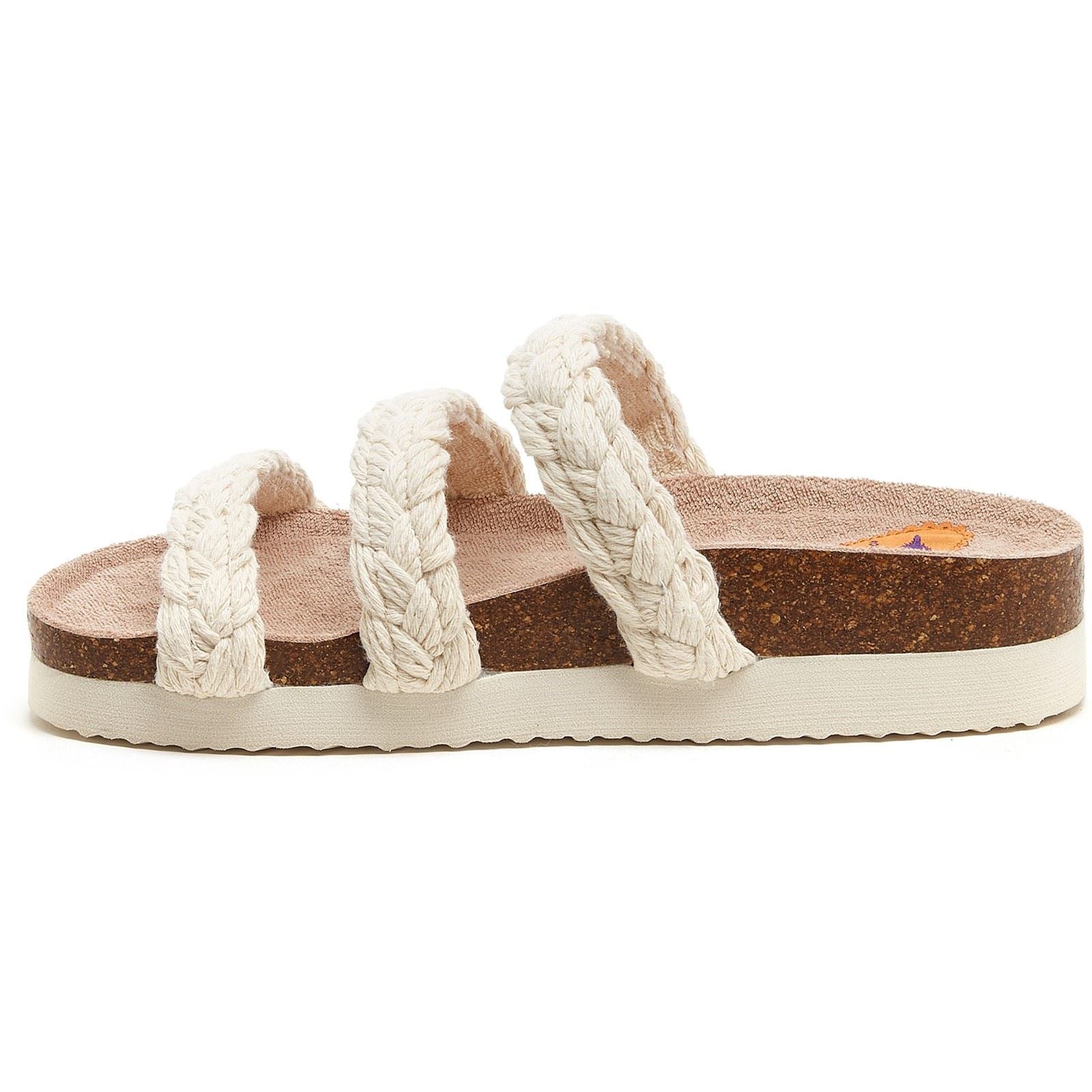 Rocket Dog Ashley String Braid Baumwoll Damen Natural Sandalen