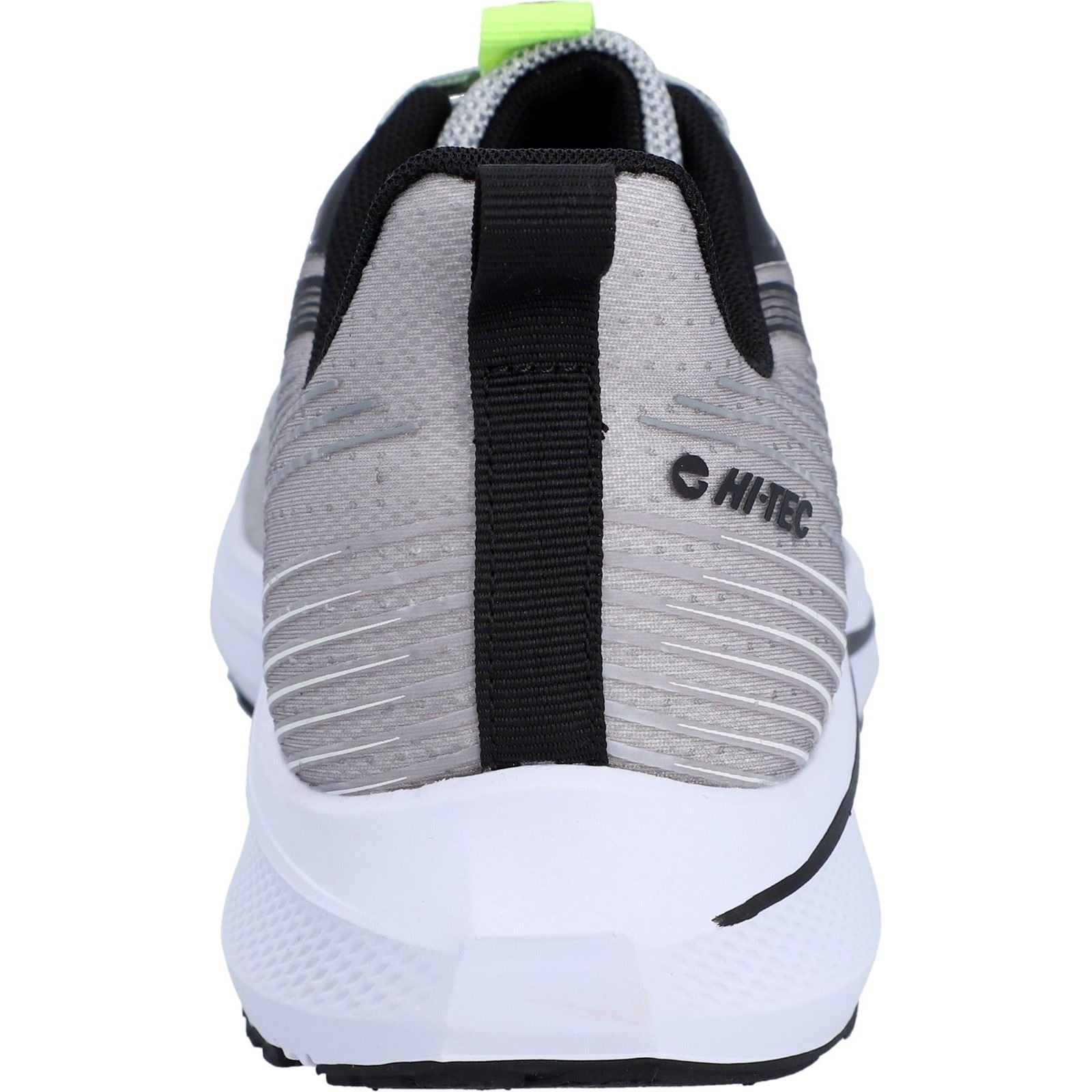 Hi-Tec Santorini Polyester Herren Sneaker In Cool Grey/Schwarz/Acid Lime