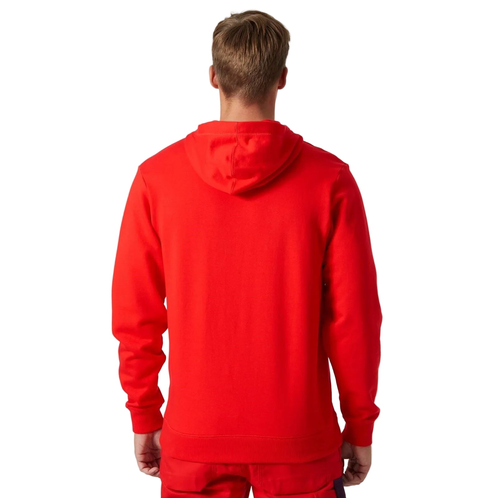 Helly Hansen Workwear Manchester Baumwolle Herren Roter Kapuzenpullover