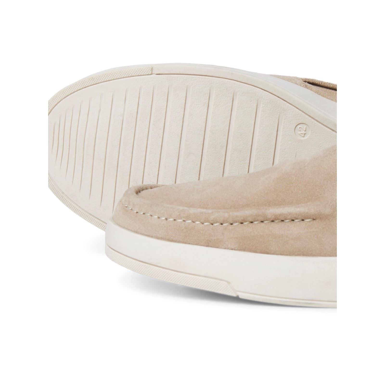 Jack & Jones Maccartney Wildleder Herren Plaza Taupe Slipper