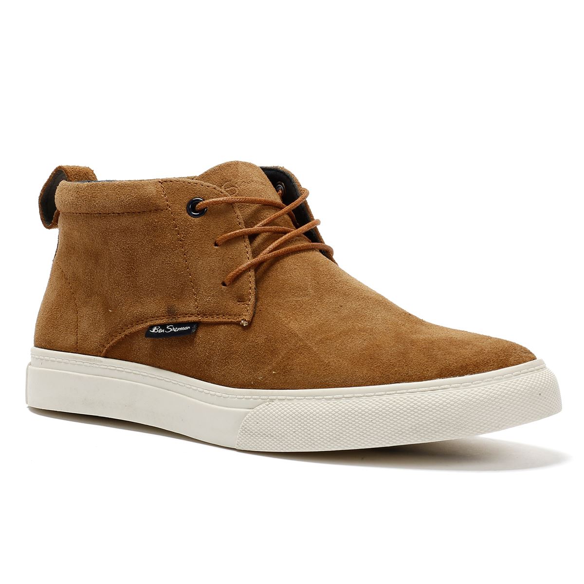 Ben Sherman Parkway Wildleder Herren Braune Stiefel