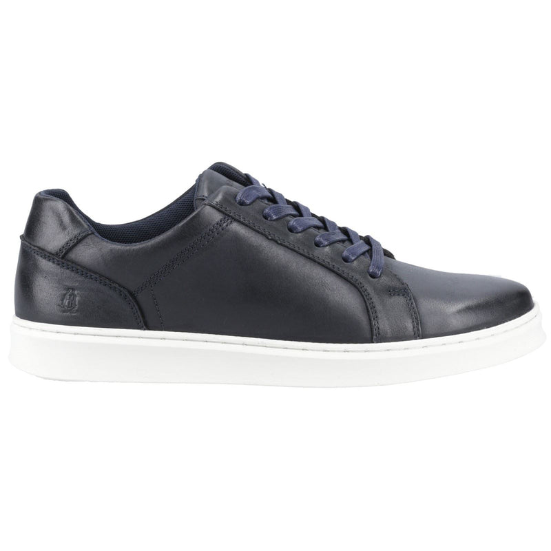 Hush Puppies Madden Herren Sneaker Aus Leder In Marineblau