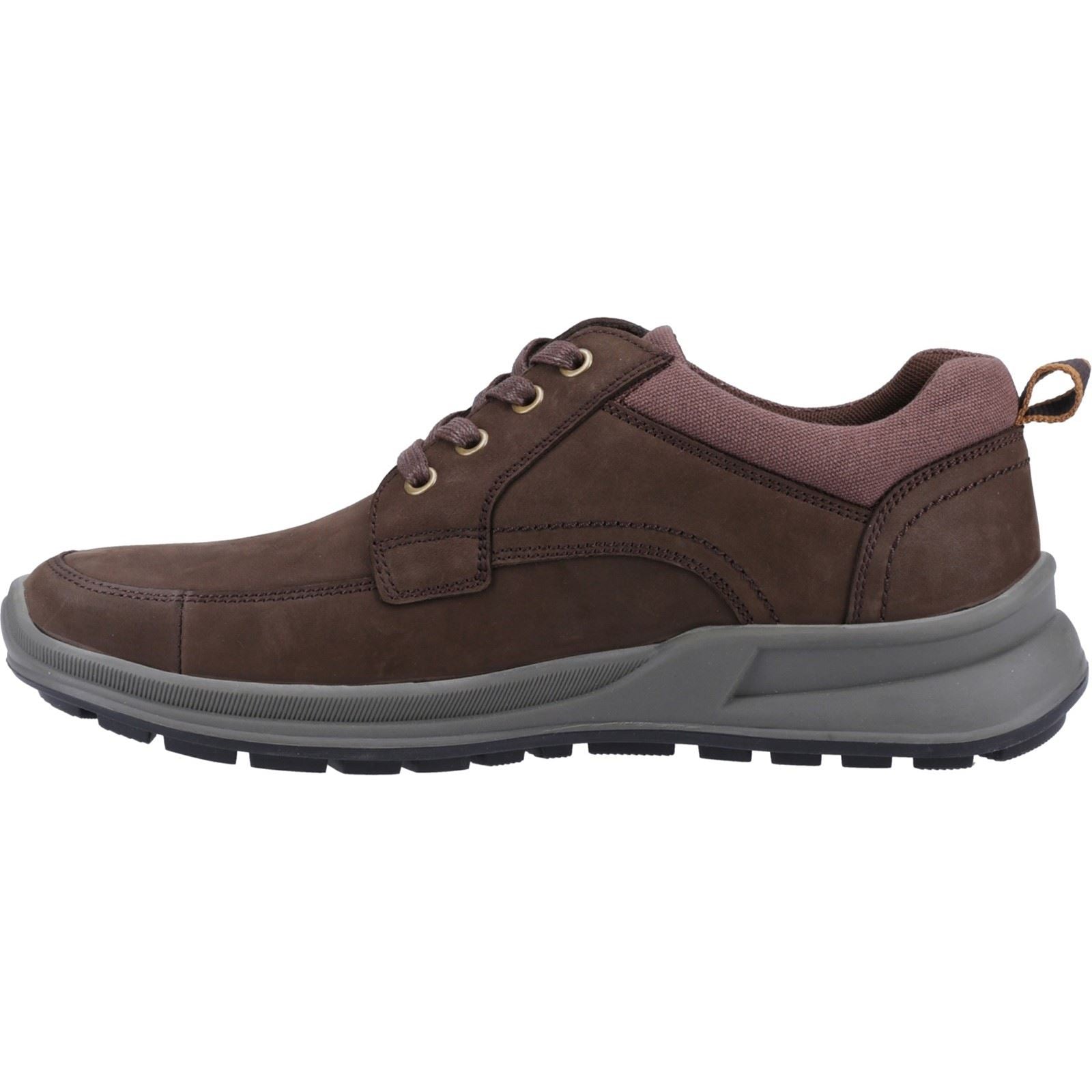 Hush Puppies Adam Nubuk Herren Schnürschuhe In Braun