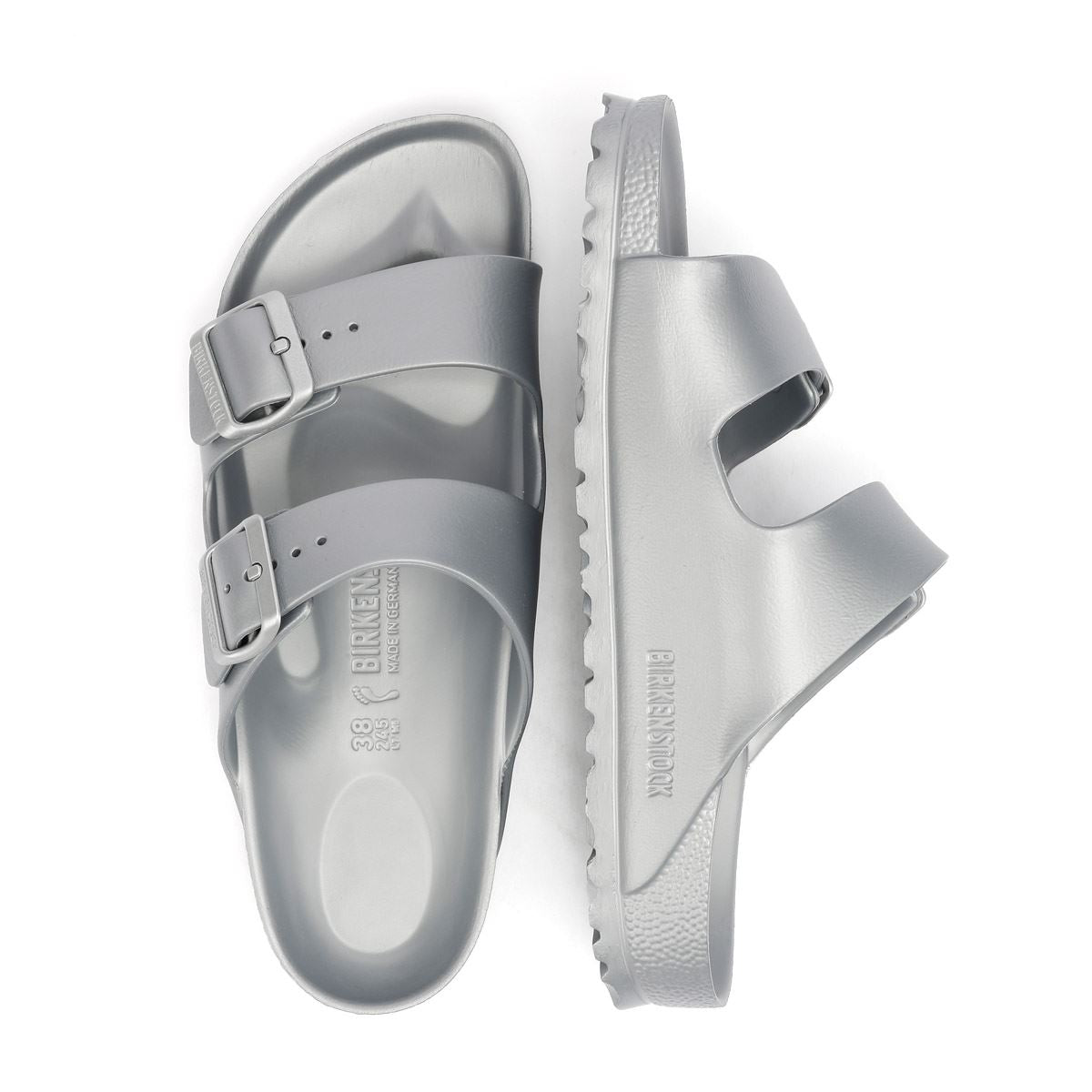 Birkenstock Arizona EVA Damen Silber Sandalen