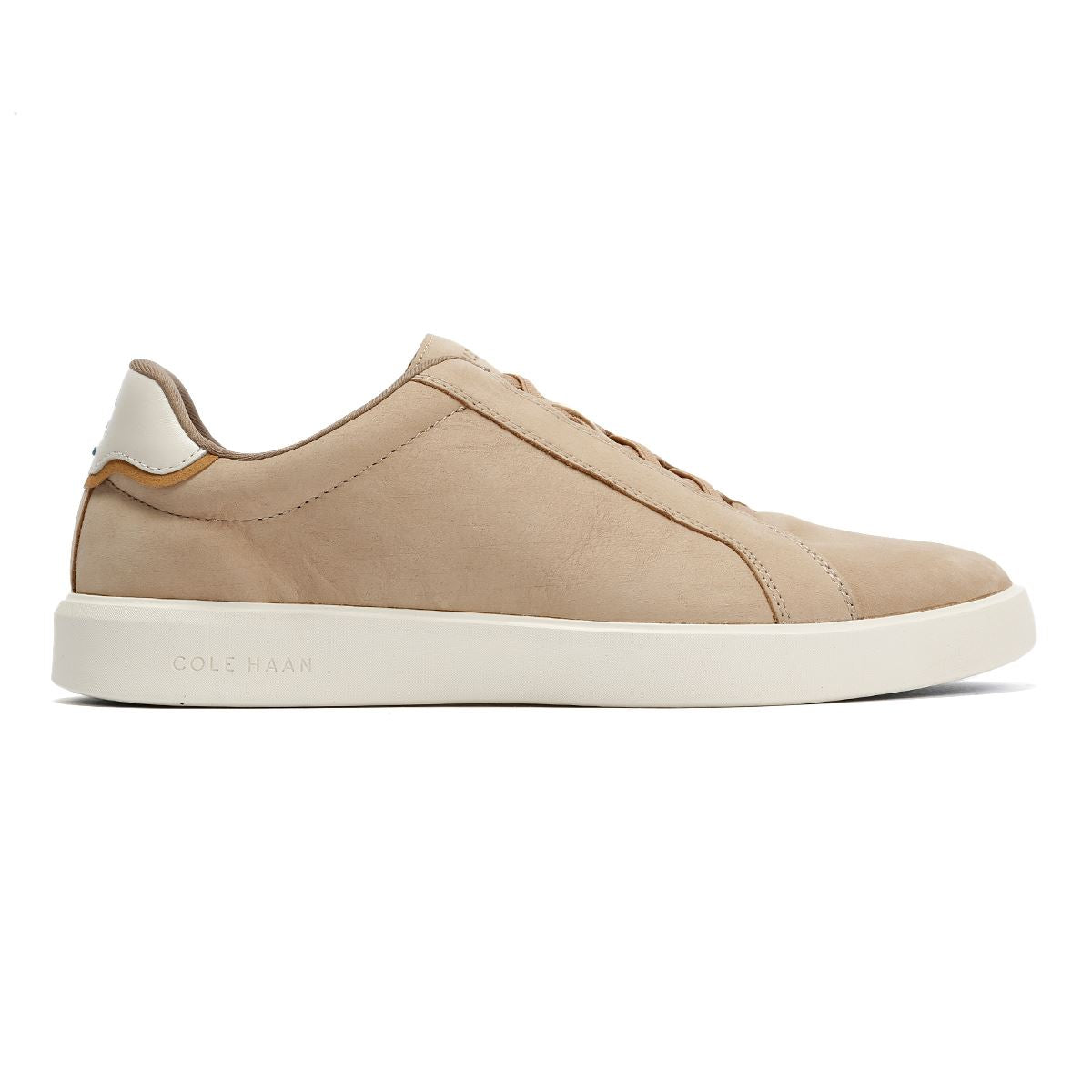 Cole Haan Grand Crosscourt Nubuk Herren Sneakers In Beige