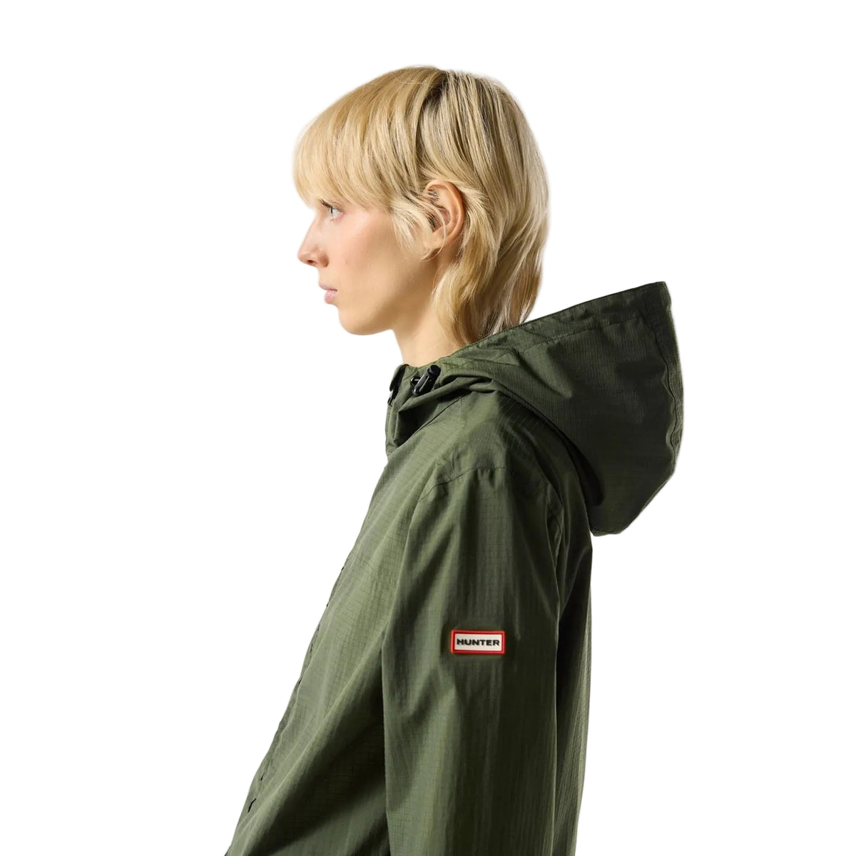 Hunter Packable Rain Verpackbare Regenjacke Unisex Erwachsene Grün