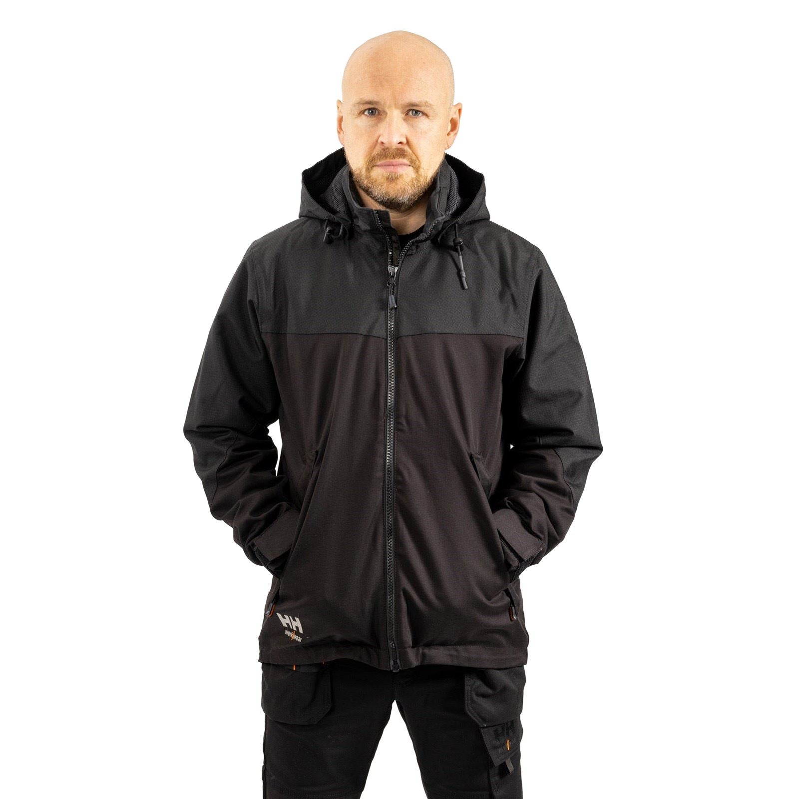 Helly Hansen Workwear Oxford Herren Schwarze Winterjacke