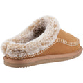 Hush Puppies Anika Damenhausschuhe aus Veloursleder in Tan