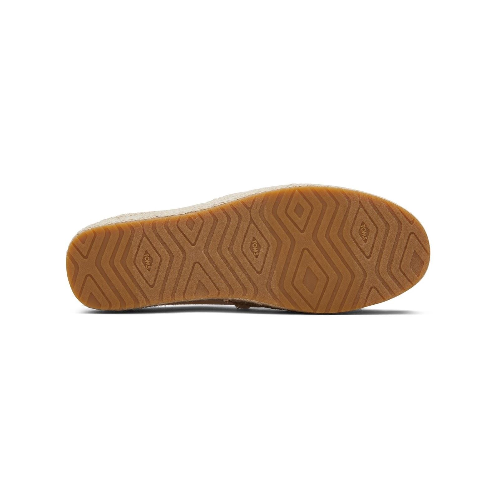 TOMS Valencia 100% Baumwolle Damen Espadrilles In Weiß