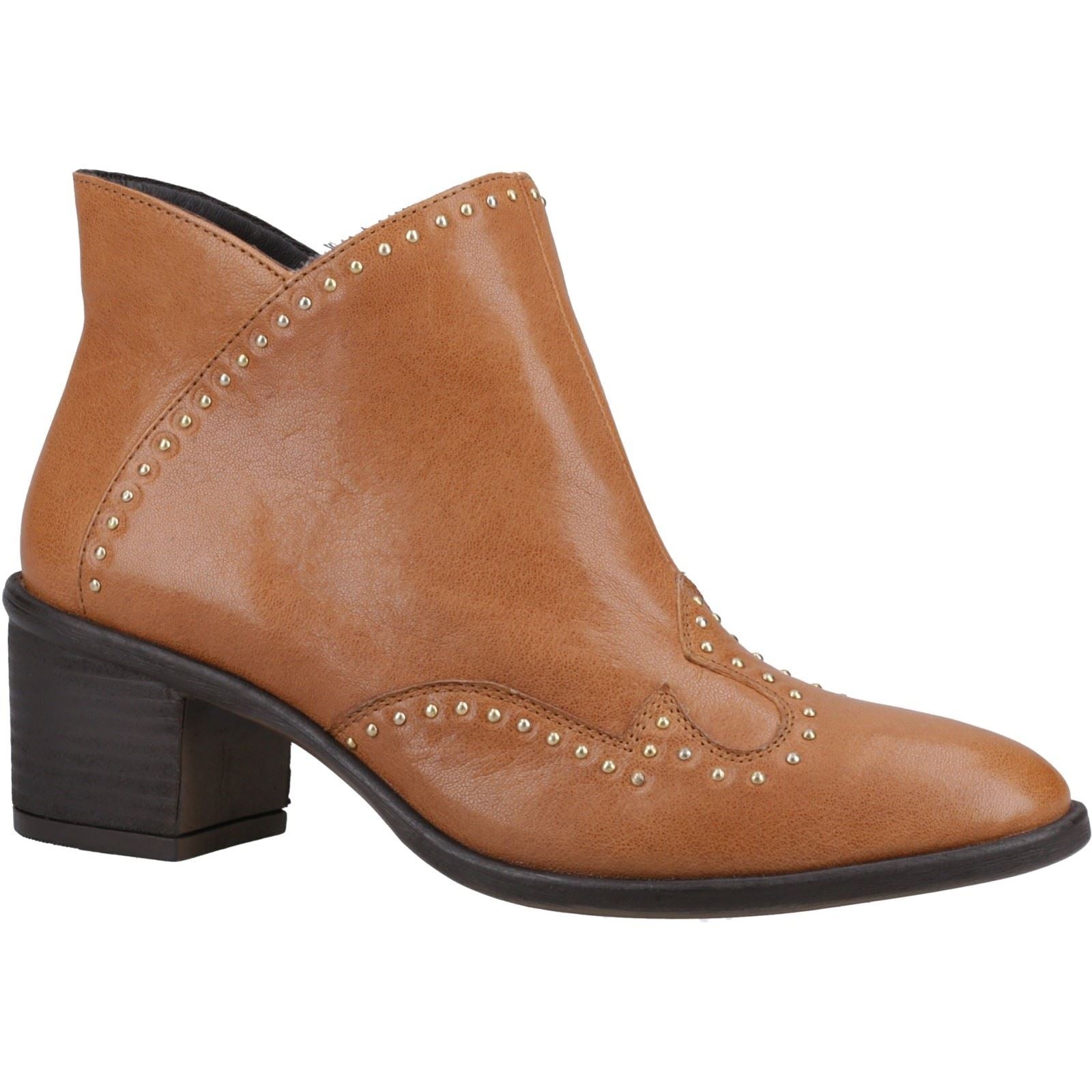 Hush Puppies Waverly Damen Stiefel aus Leder in Tan