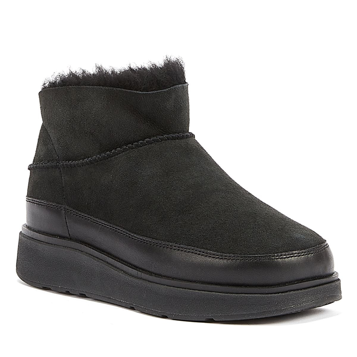 FitFlop Ultra Mini Damen Schwarze Stiefel