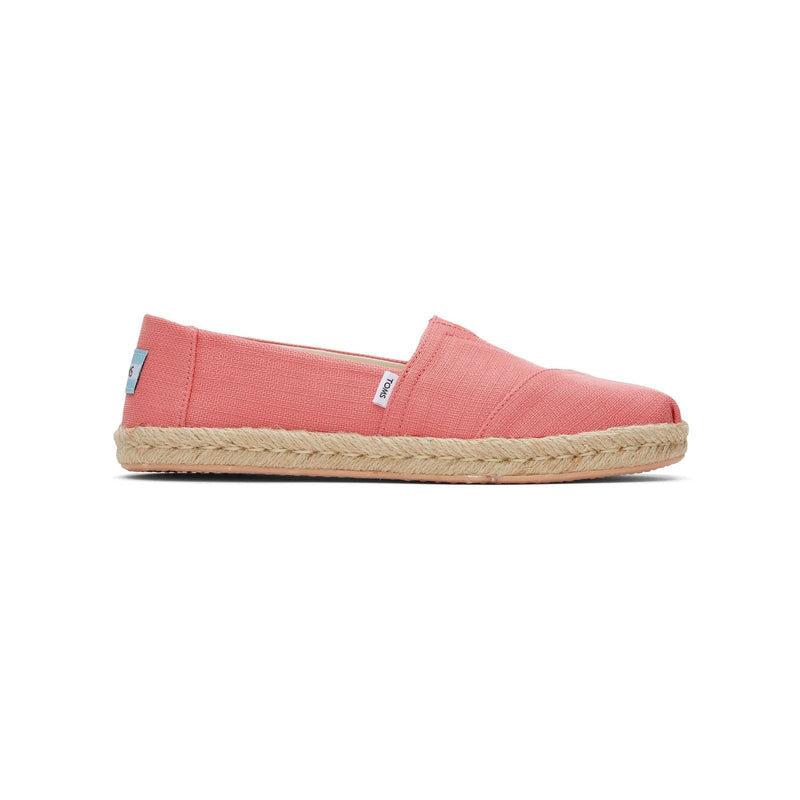 TOMS Alpargata Rope Damen-Pfirsich-Espadrilles Aus Lyocell