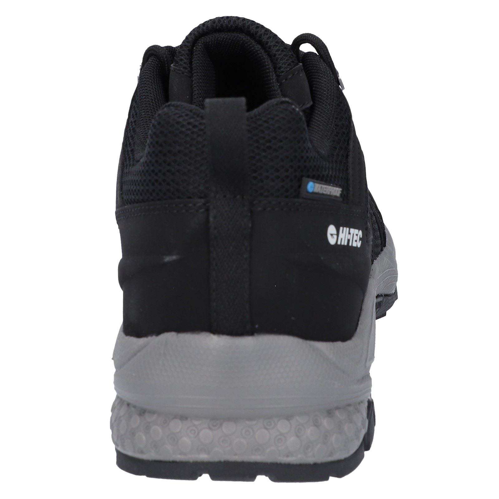 Hi-Tec Saunter WP Polyester Mesh Herren Wanderschuhe In Schwarz