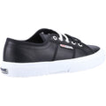 Superga 2750 Leder Herren Schwarz/Weiß Sneaker