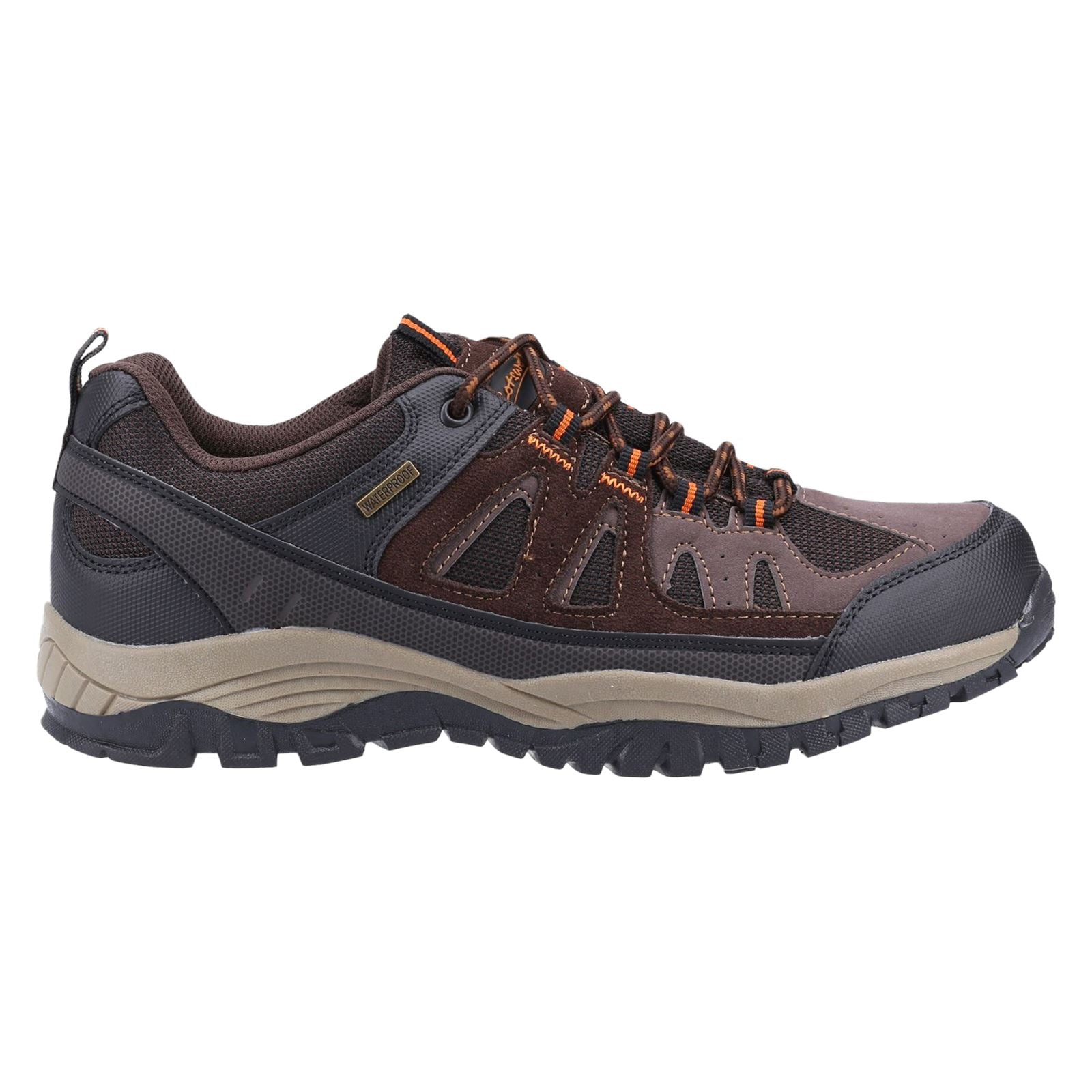 Cotswold Maisemore Low Wildleder Herren Wanderschuhe In Braun