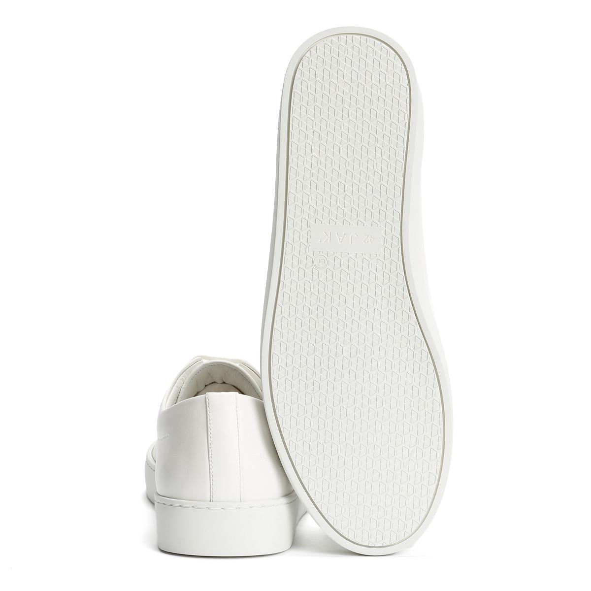 JAK Royal Leder Herren Weiße Sneakers