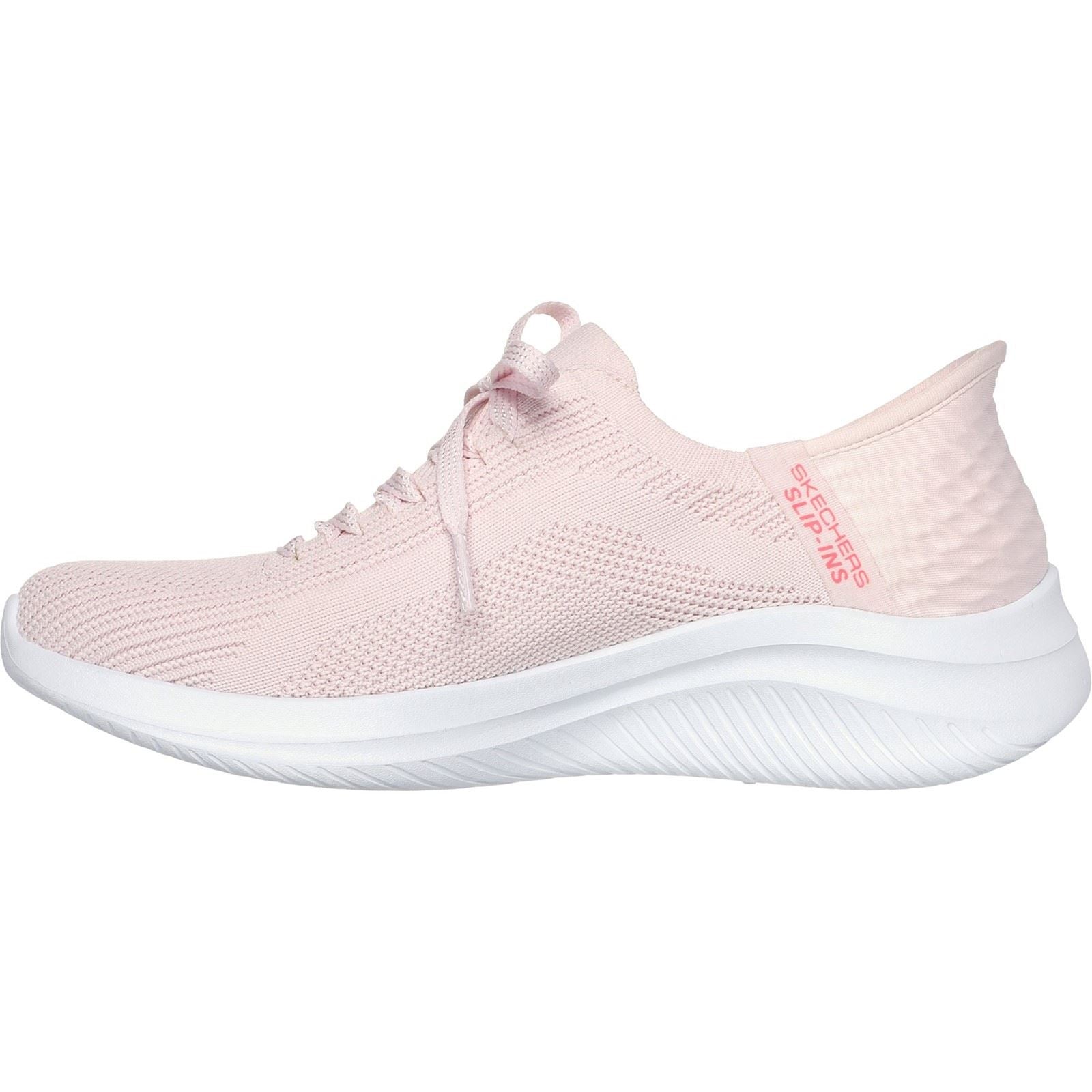 Skechers Ultra Flex 3.0 Brilliant Path Damen Textil Sneaker In Hellrosa