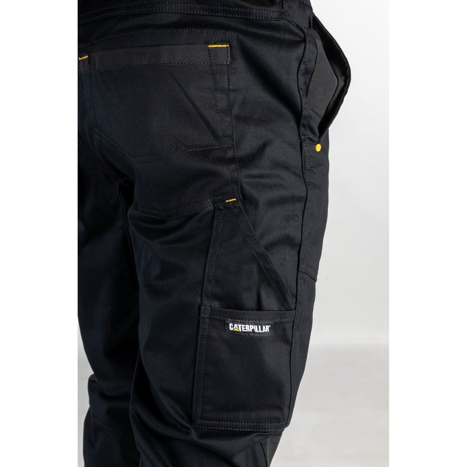 Caterpillar Dynamic Baumwoll Herren Schwarze Farbe Outdoor Hosen