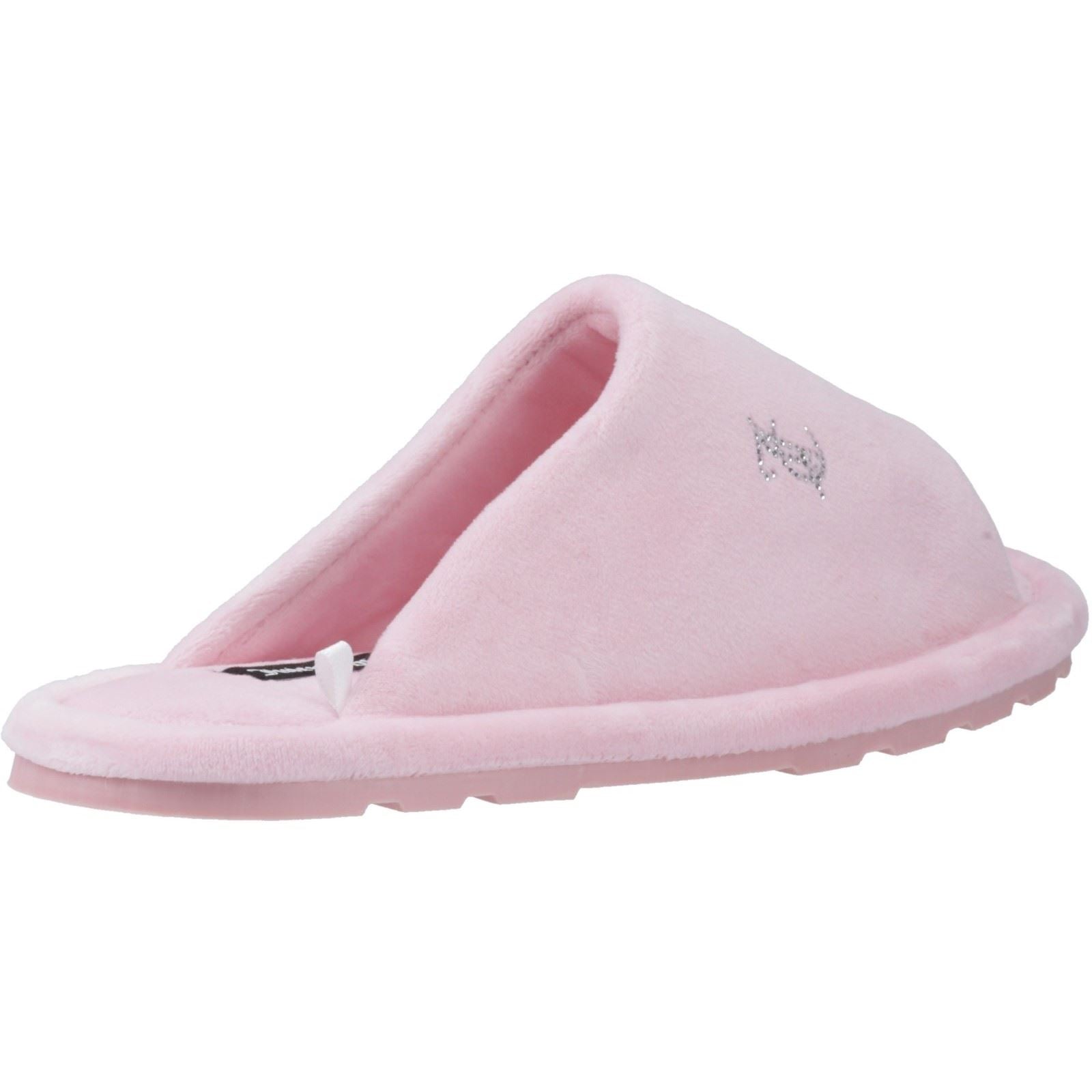 Juicy Couture Vivien Synthetik-Damen-Hausschuhe Mit Mandelblütenmuster