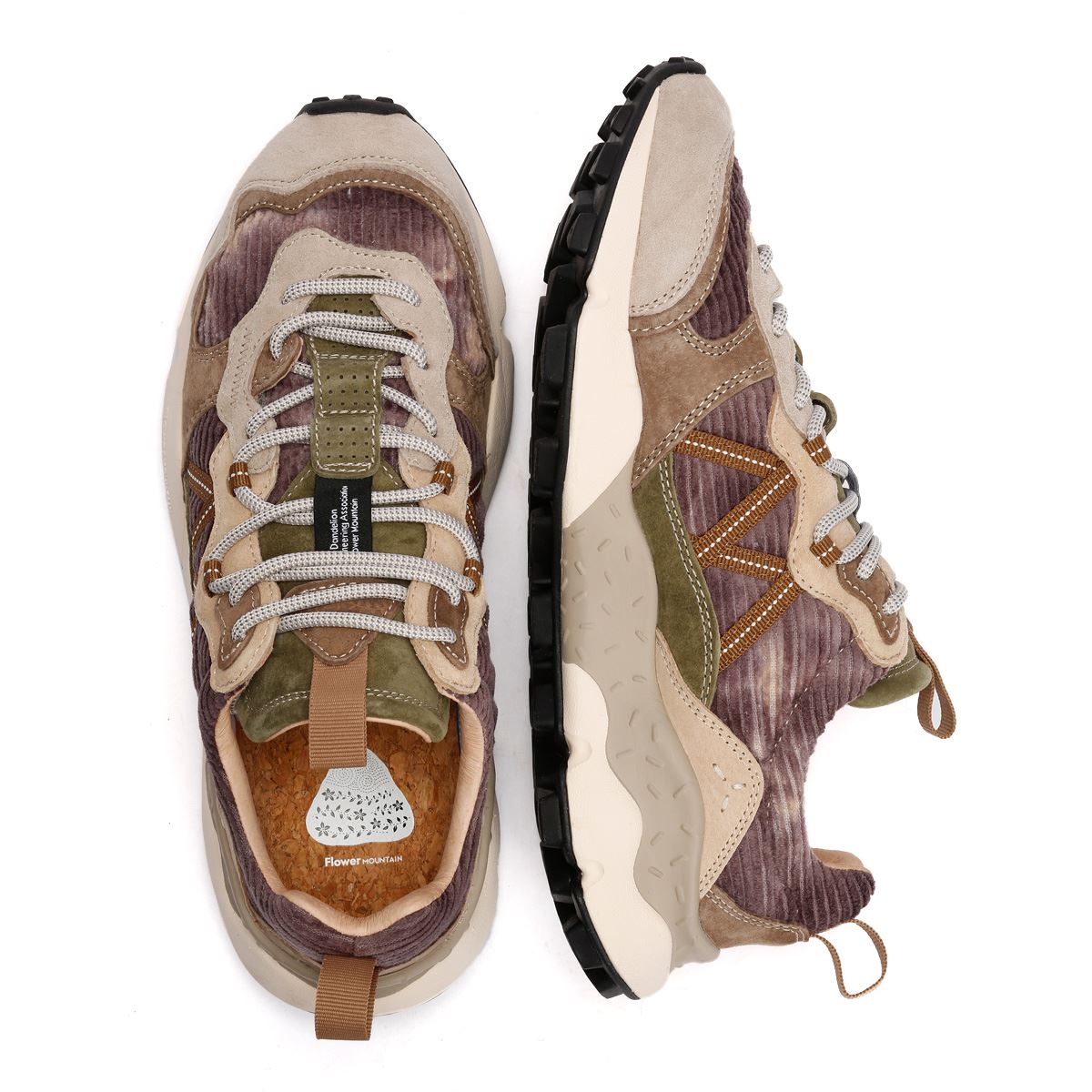 Flower Mountain Lenzan Braune Sneakers