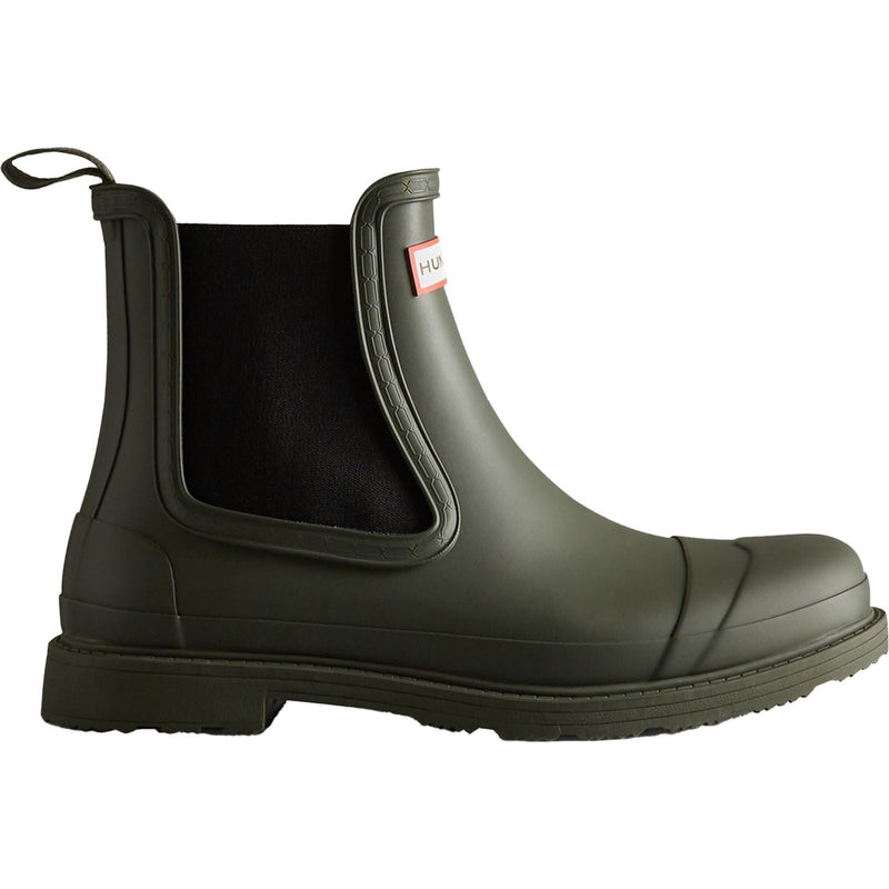 Hunter Commando Herren Gummistiefel In Dunkeloliv