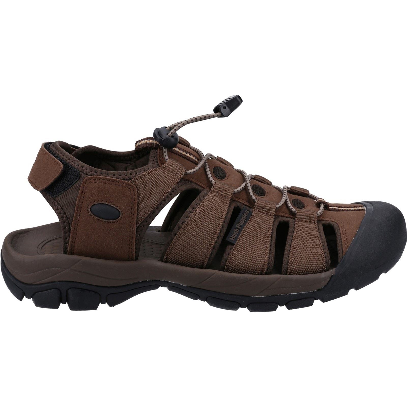 Hush Puppies Peru Polyurethan/Gewebe Herren Braun Sandalen