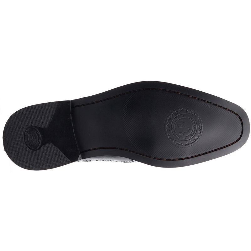 Base London Havisham Herrenschuhe Aus Schwarzem Leder