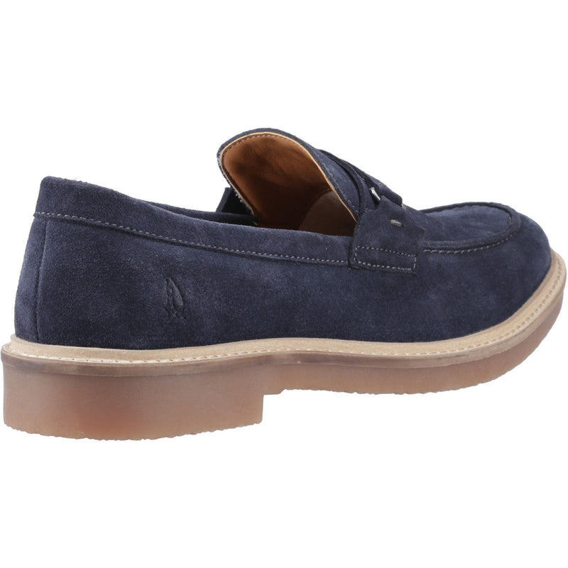 Hush Puppies Gryffin Herren Lederslipper In Marineblau
