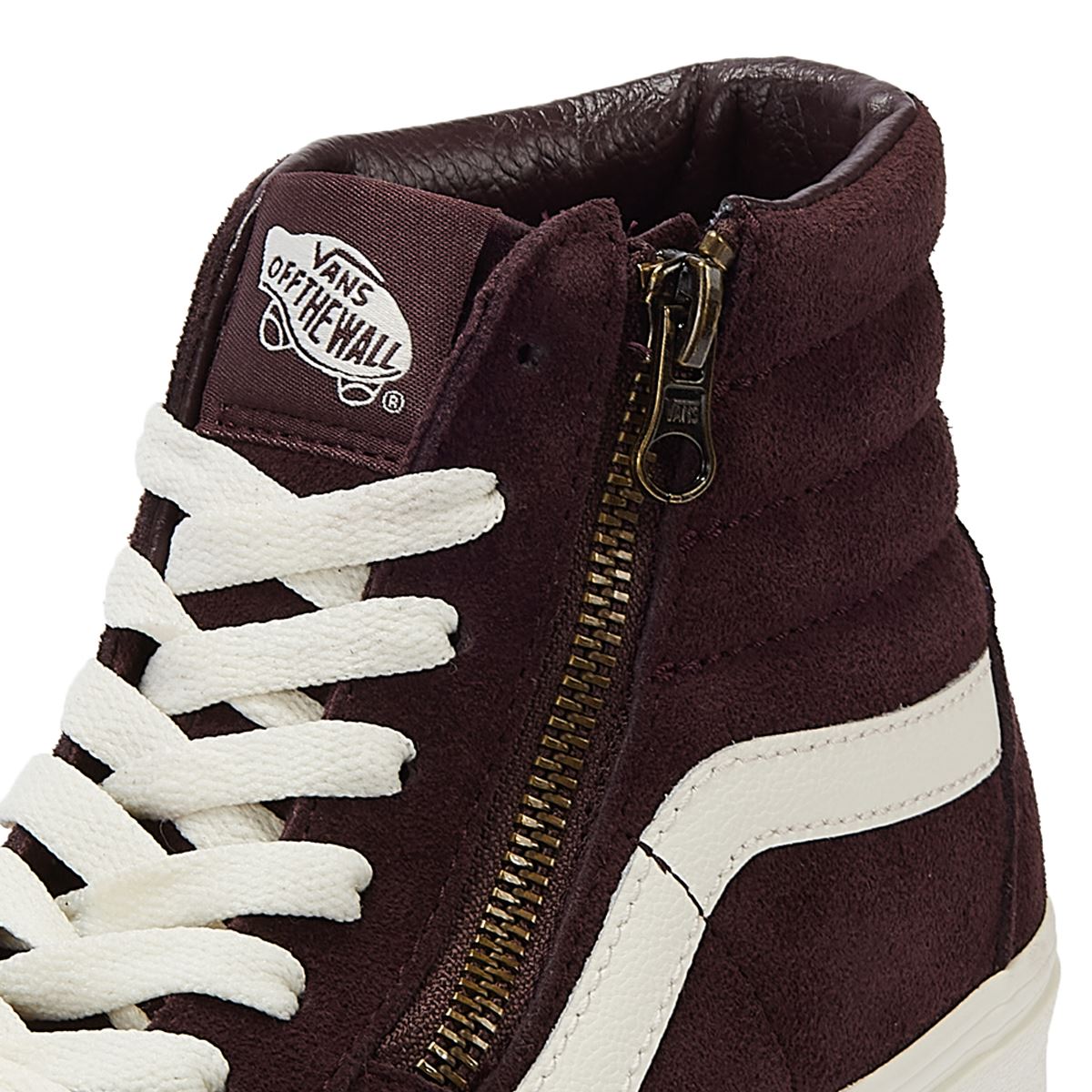 Vans Sk8-Hi Side-Zip Damen-Brauntrainer
