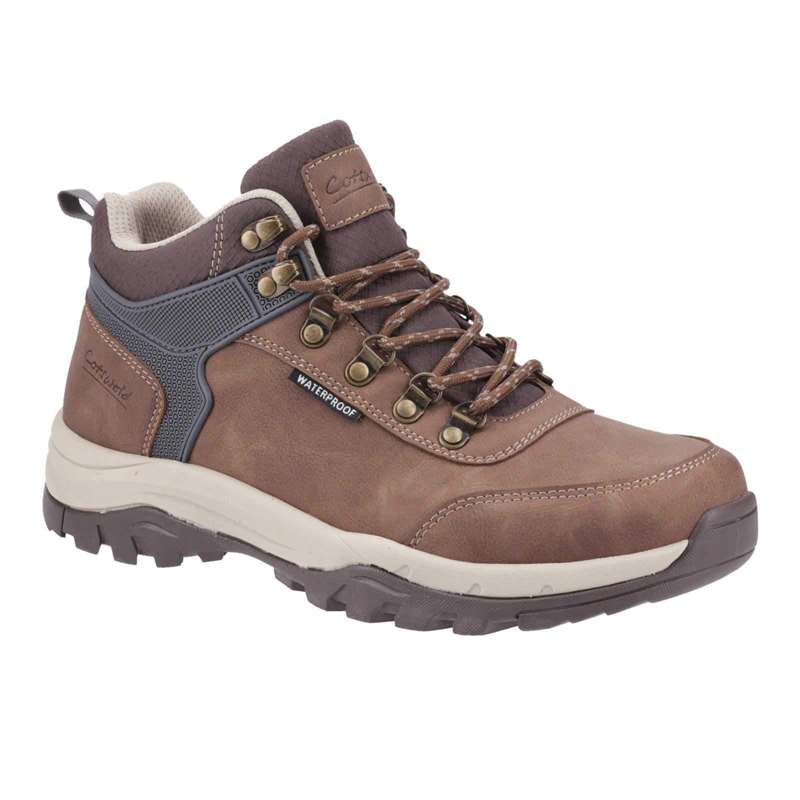 Cotswold Overbury Herren Wanderstiefel Aus Polyurethan In Braun