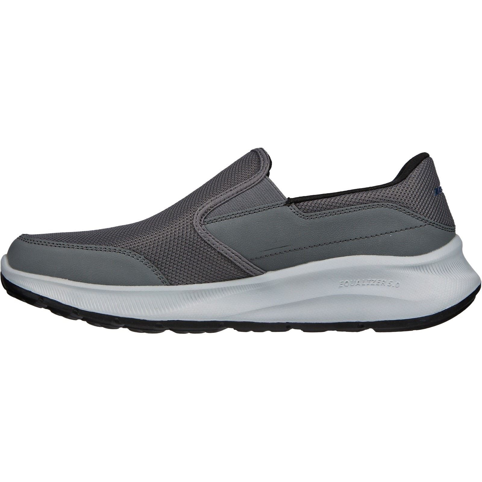 Skechers Equalizer 5.0 Persistable Textile Herren-Sneaker In Anthrazit