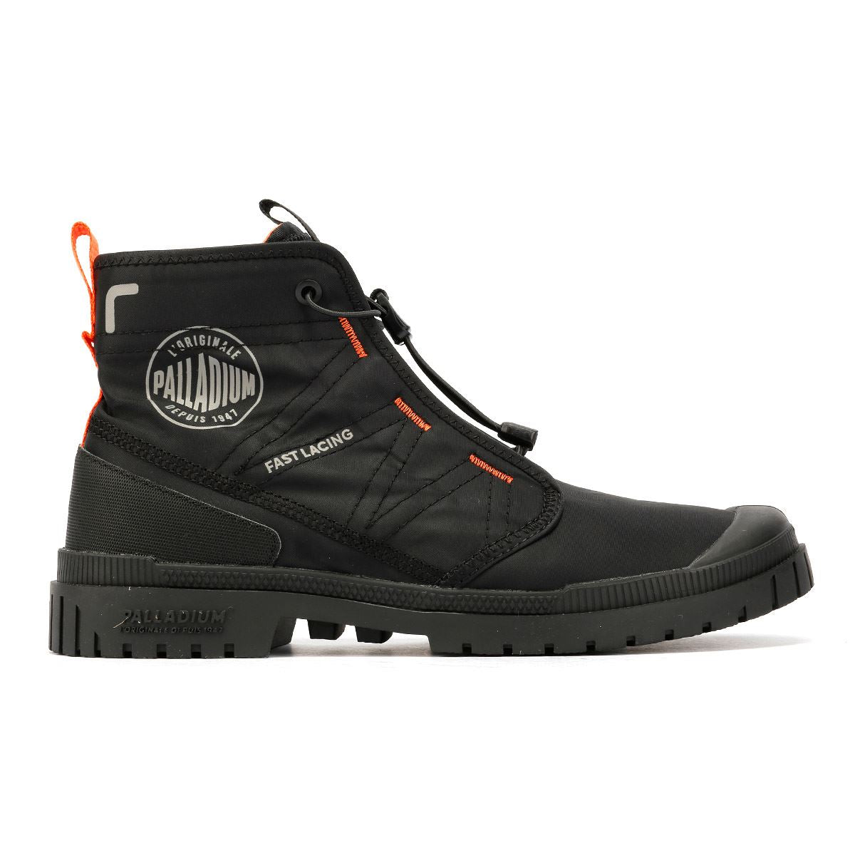 Palladium SP20 Travel Hi Schwarze Farbe Stiefel