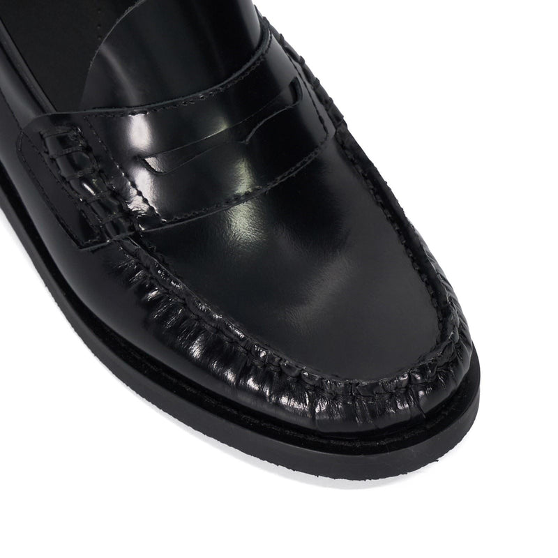 Dune Ginni Leder Damenschuhe Schwarz