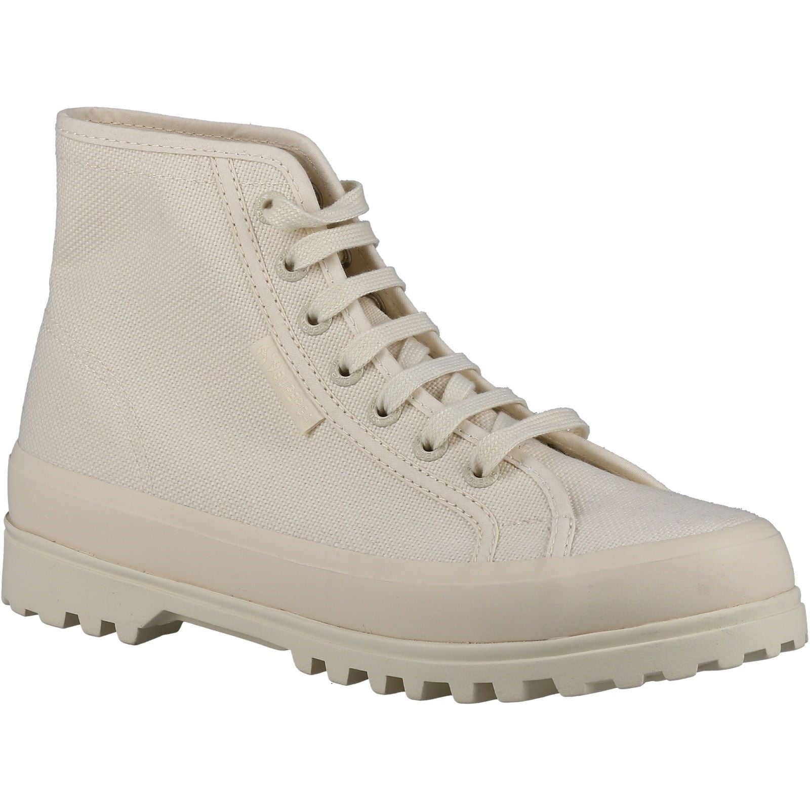 Superga 2341 Alpina Baumwoll-Damen-Stiefel In Beige