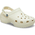 Crocs Classic Platform Thermoplastische Damen Knochenclogs