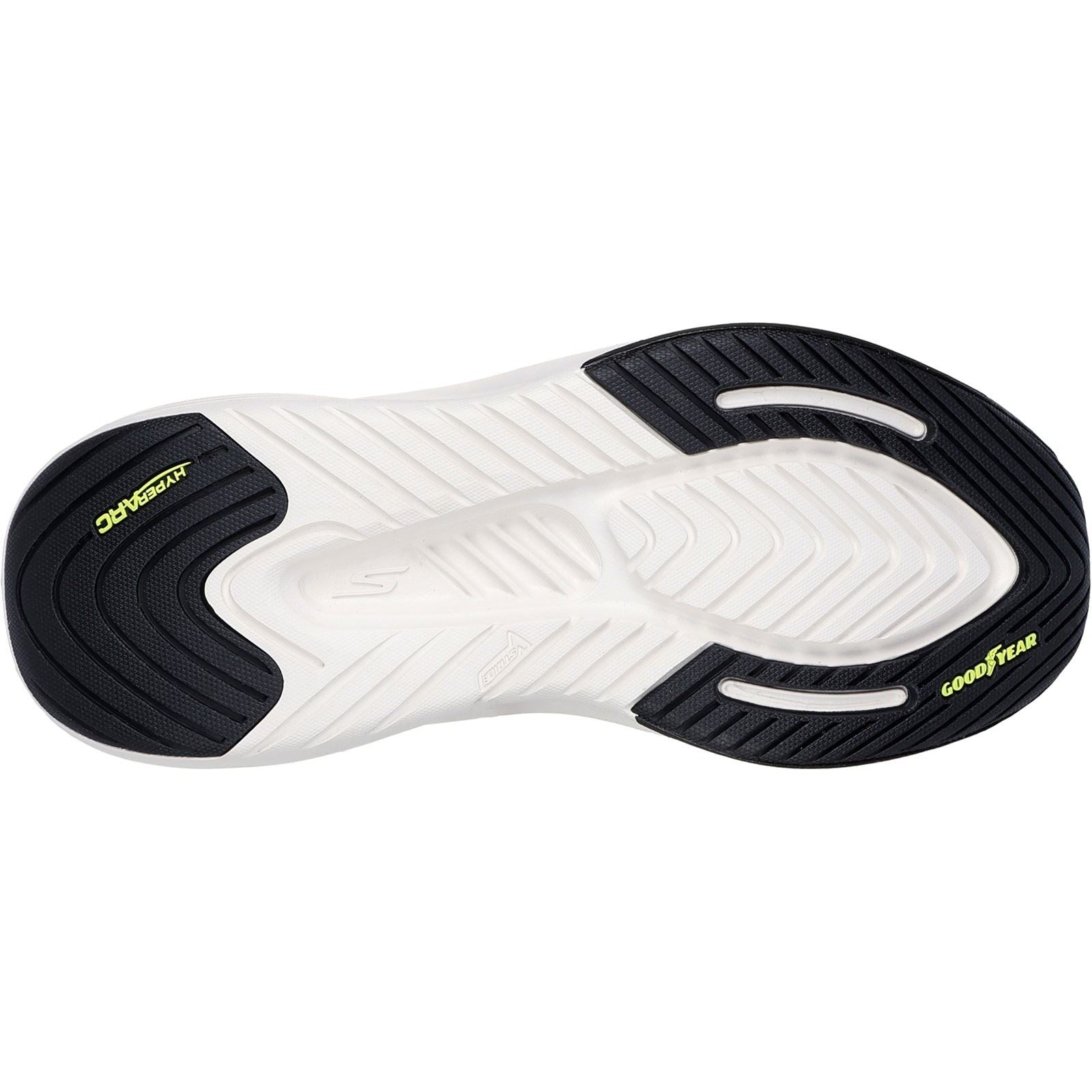 Skechers GO WALK Max Walker Sally Textile Damen-Sneaker In Schwarz/Weiß