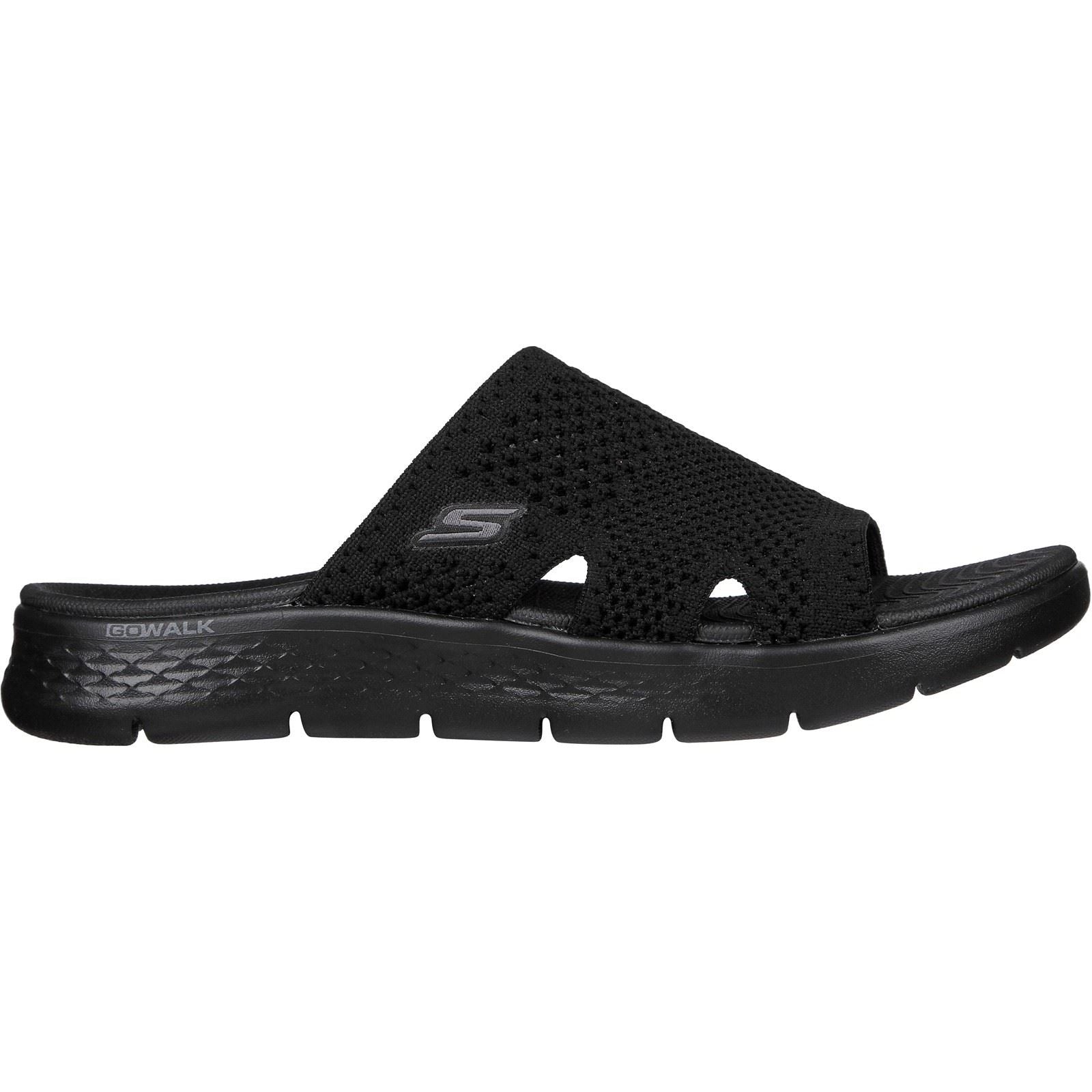 Skechers GO WALK Flex Elation Synthetik Damen Schwarz Sandalen