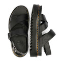 Dr. Martens Voss II Athena Damen Sandalen Aus Schwarzem Leder