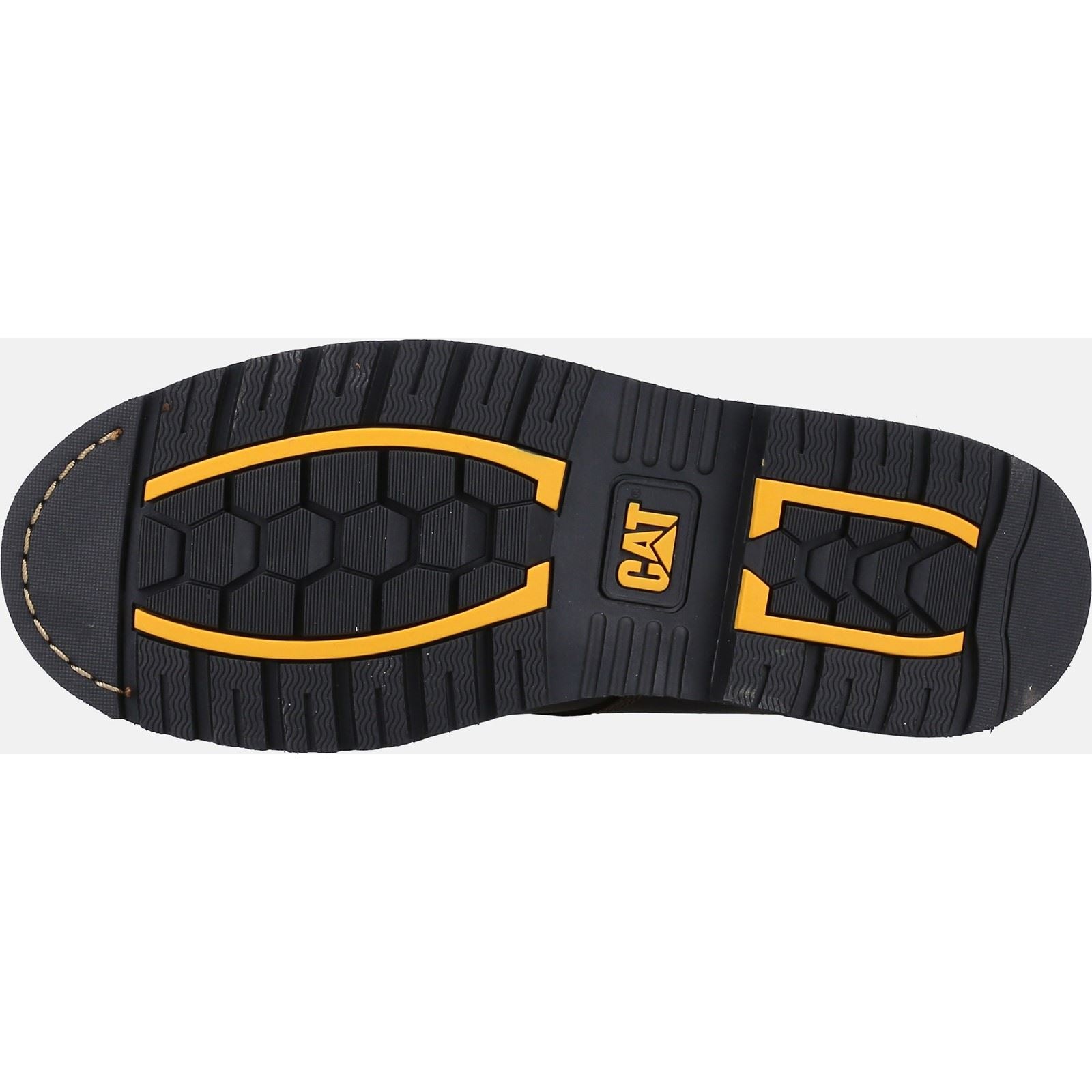 Caterpillar Powerplant S3 Nubuck Braun Sicherheitsstiefel