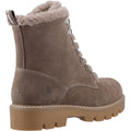 Hush Puppies Aurelia Damen Wildleder Winter Stiefeletten in Taupe