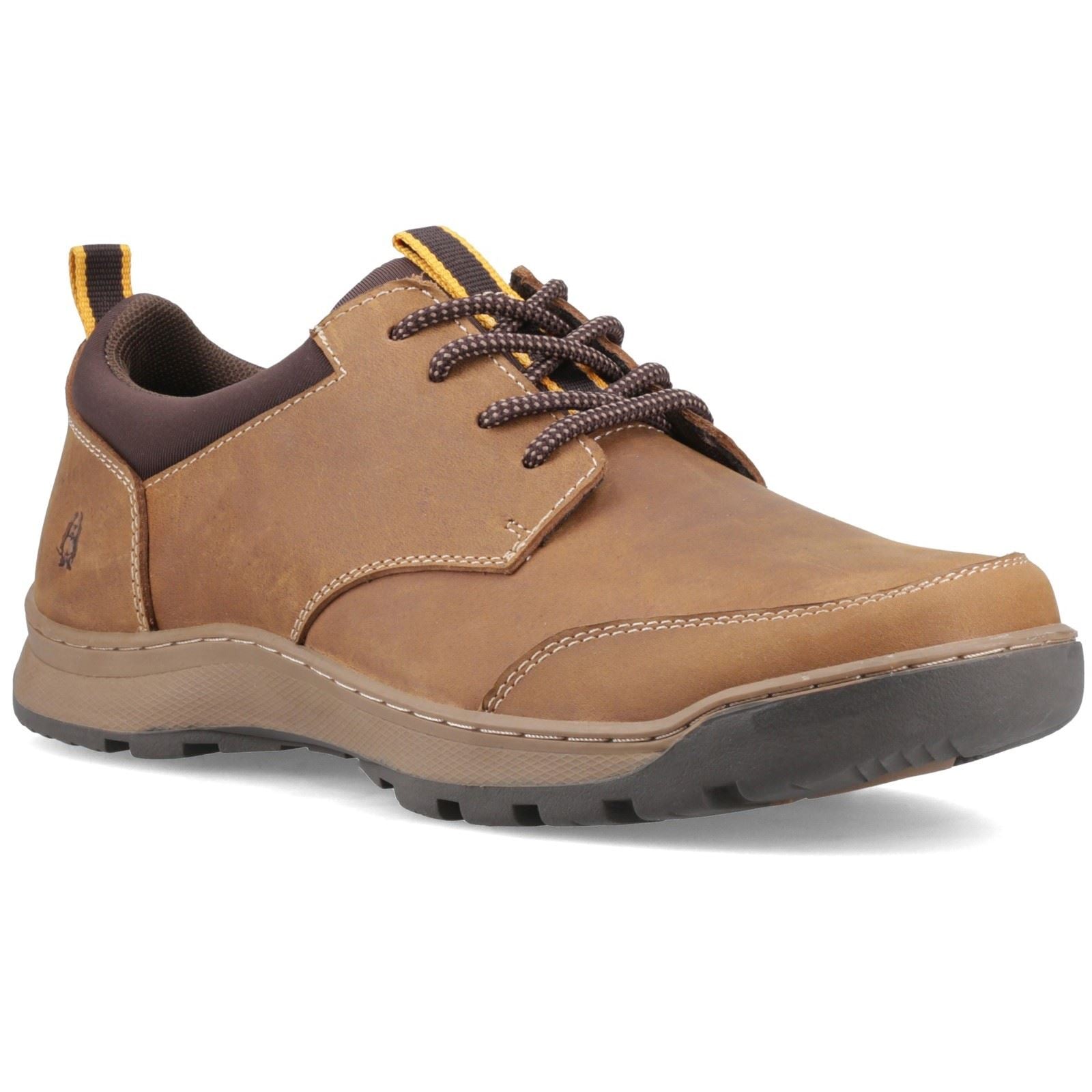 Hush Puppies THOM LACE UP Leder Herren Tan Schnürschuhe